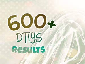 ✦°⊹ 600+ DTIYS Results