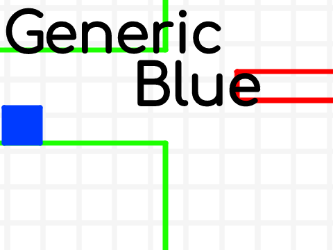 Generic Blue A 100% Pen Platformer