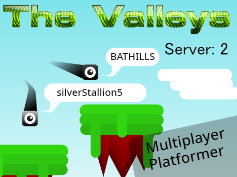 ☁️ The Valleys:  A Multiplayer Scrolling Platformer Server: 2