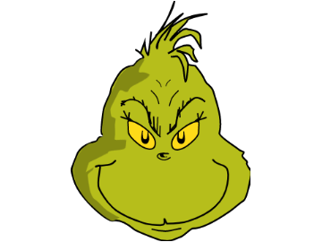 Grinch 2D Vector art