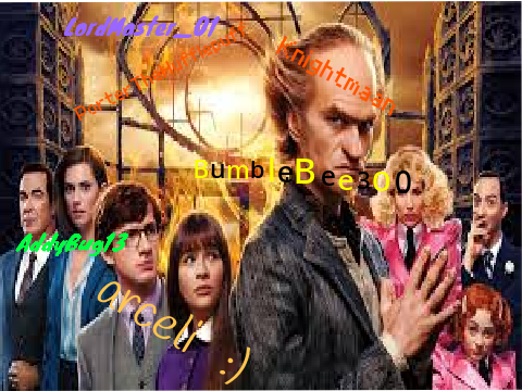 Sign if you're A Series of Unfortunate Events fan!