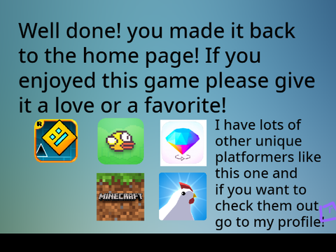 Apps - Platformer remix