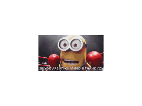 minion animation boxing