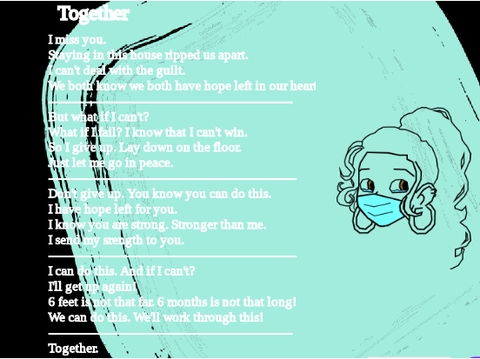 Together ~ A Social - Distanced Poem Project