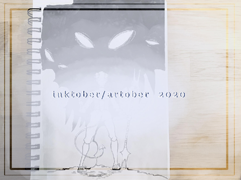 inktober? artober? who knows, but i am late