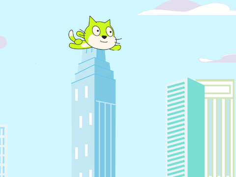 Flying Cat!