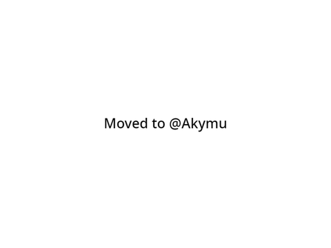 Moving to @Akymu