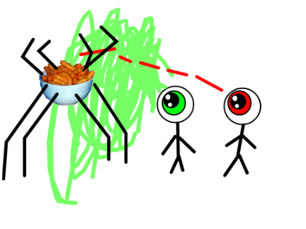 Terraria twins versus cheesy puffs