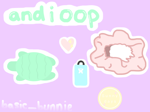 Sticker Collab entry <33 @jx385370