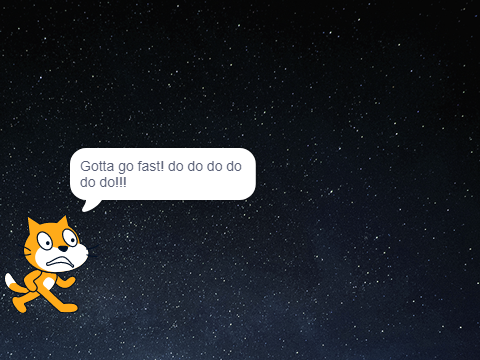 Gotta Go Fast!!!