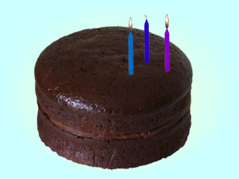 Binary Birthday Cake (James R.)