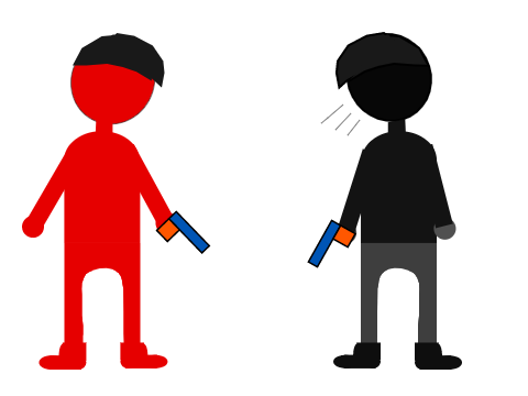 Red Teams Sniper! [An action filler animation]