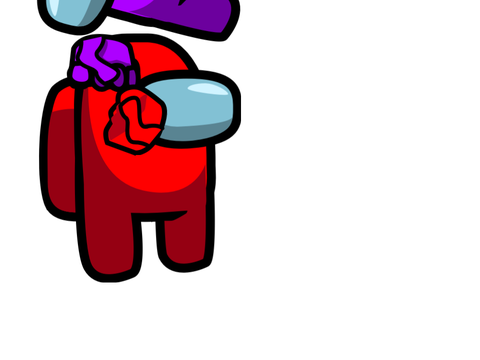 Greetings but red is the imposter