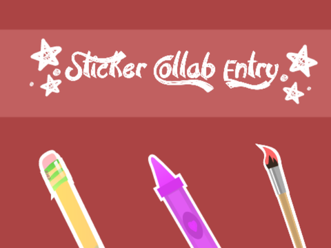 ❄ Sticker Collab entry ˊˎ-
