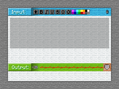 [Discontinued] Minecraft Color Code Generator
