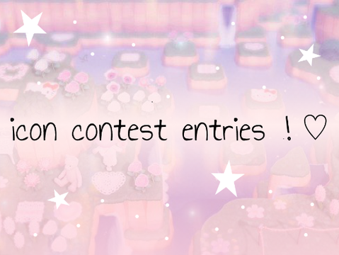 icon contest entries ! ♡ 