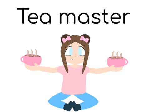 《Tea master | vector art practice》