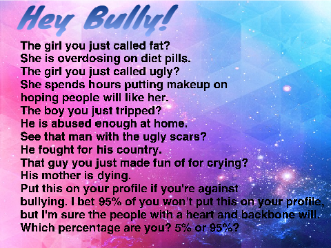 Hey bullyremix remix remix (Well done if you got this… remix