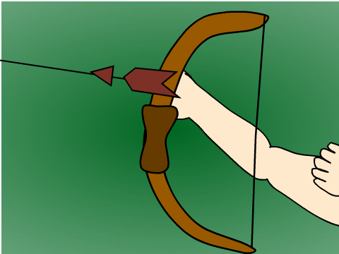 Bow and arrow animation(WIP)