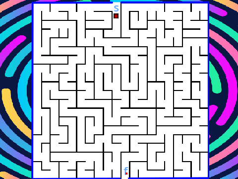 timer maze game