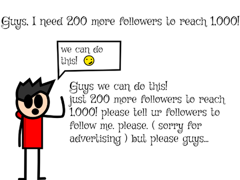200 MORE FOLLOWERS FOR 1,000!!!