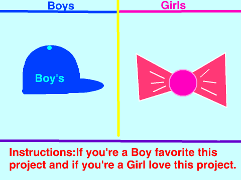 Boy's VS Girl's
