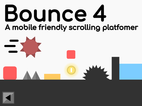 Bounce 4 - Platformer #games super easier mode 