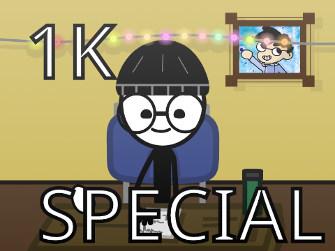 1K Special                                                #Animation #stories #music