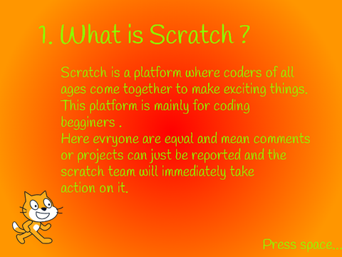 What is scratch ?
