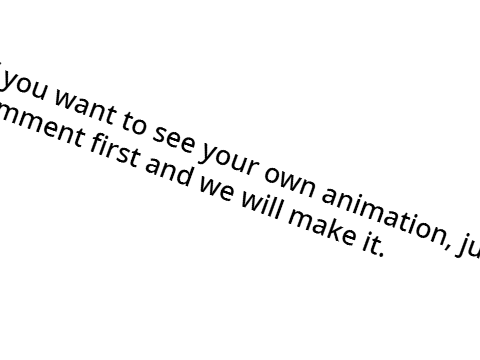 comment animations
