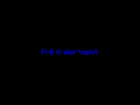 PvB trailer teplet