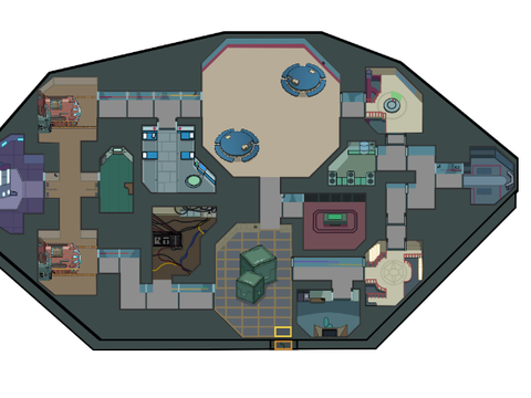 among us map skeld