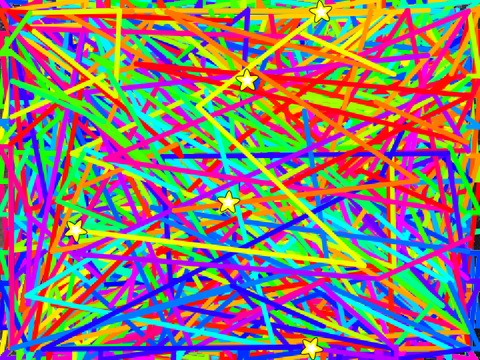 rainbow gives me headache  but 1000 seconds not 15 and faster and extra star and space to erase all