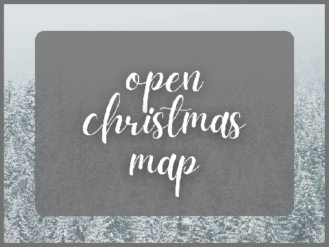 ❅ closed christmas map!