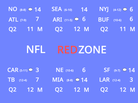 NFL Game Simulator 2 - 6 GAME