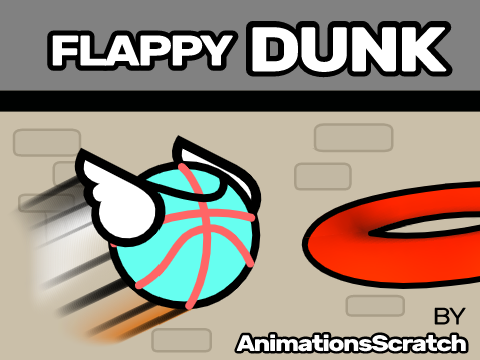 Flappy Dunk || Scratch Version (mobile friendly)