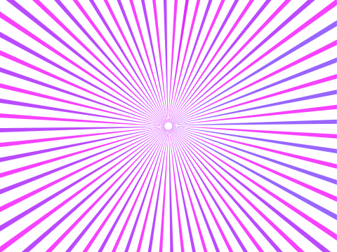Pattern of rays