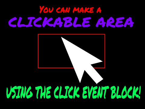 Clickable area custom block!