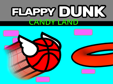 Flappy Dunk candy land by amaster the first