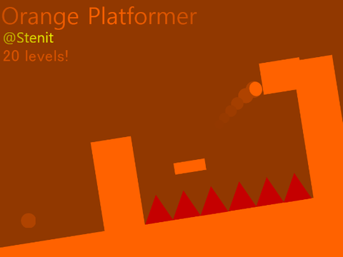 Orange Platformer | 20 lvls