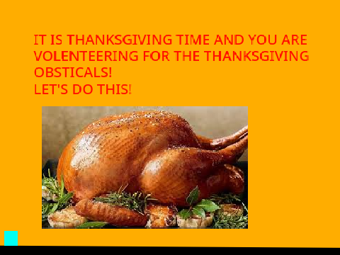 THANKSGIVING GAMES