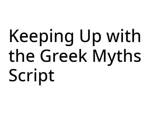 Script...