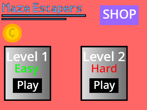 Maze Escapers (School Project)
