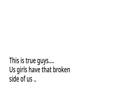 The two sides to girls