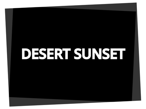 Desert sunset