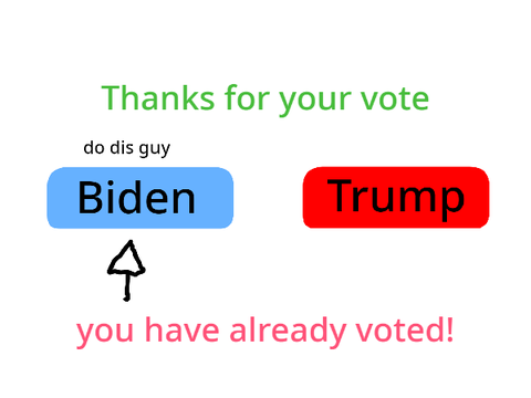 Trump or Biden