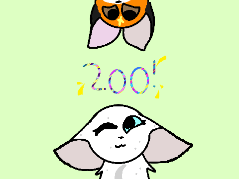 Congrats on 200 Moonie!! :DDD