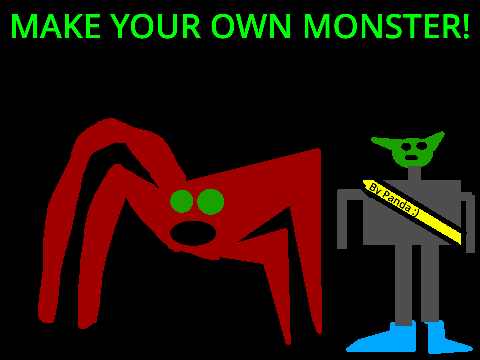 Custom Monster Creator!