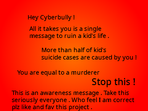 Stop Cyberbullying