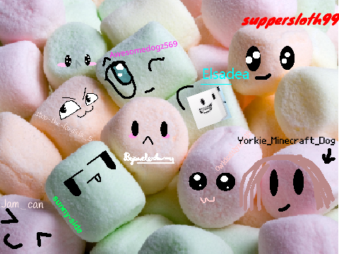 Add you as a marshmallow! Yorkie_Minecraft_Dog remix